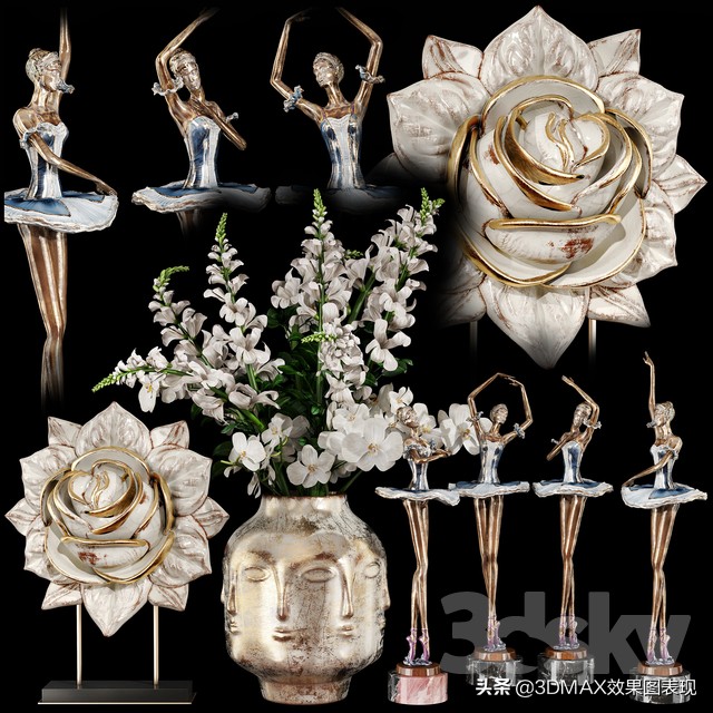 3ds模型素材,3ds单体模型简单制作