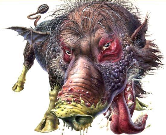 山海经75种全部异兽图,山海经异兽传和山海经异兽录