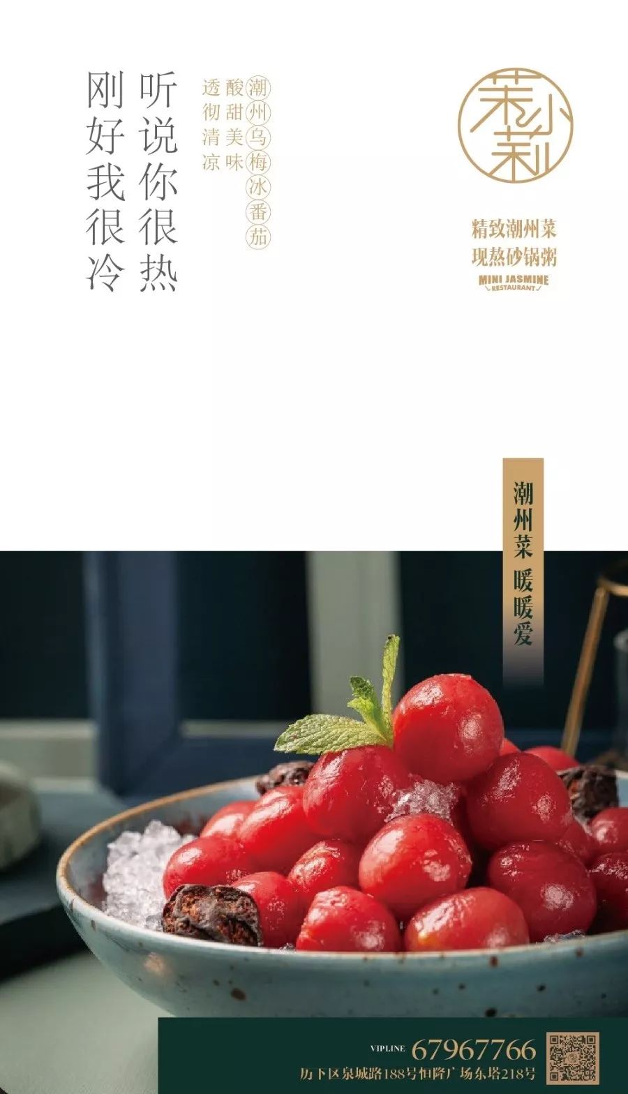 吃在济南|茉莉餐厅全新绽放,潮汕姑娘“茉小莉”盛装来袭