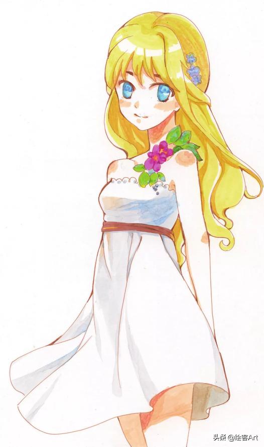 马克笔过渡色的画法,touchcolor马克笔怎么混色