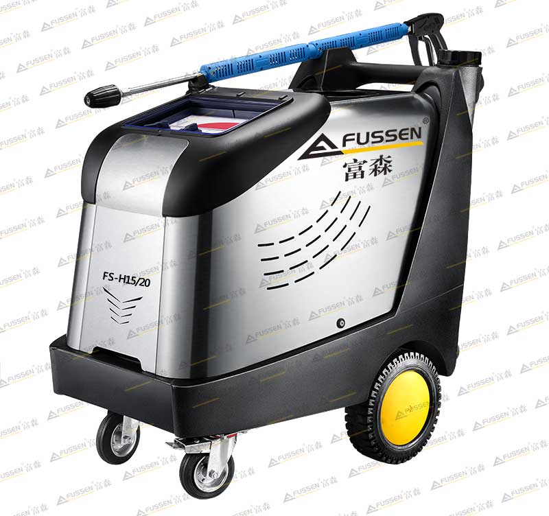 高压冷水清洗机不吸水怎么回事,高压清洗机可以用热水吗