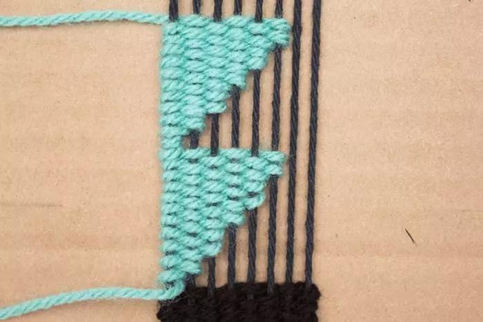 毛线装饰编织教程全过程,毛线编织小饰品简单入门教程