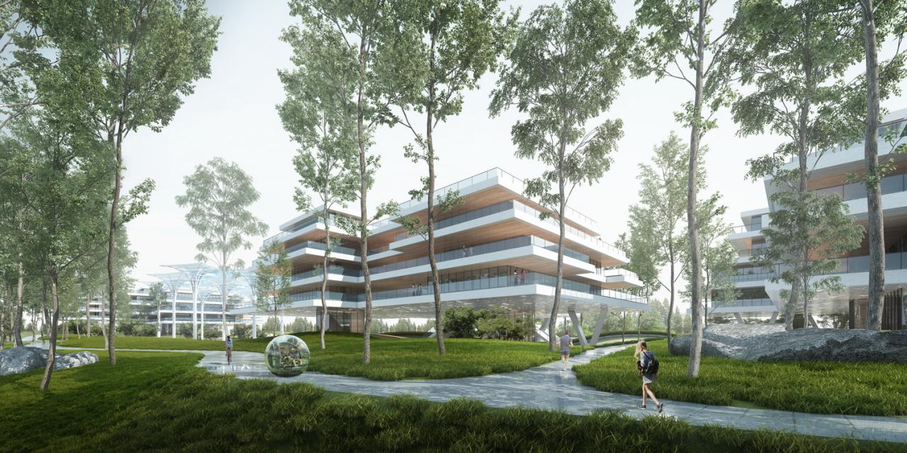 森林Park+，共享垂直校区/中机中联工程有限公司