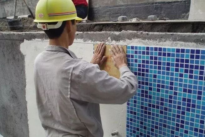 马赛克瓷砖铺贴洗手盆方法,马赛克铺贴手把手教程不怕你学会