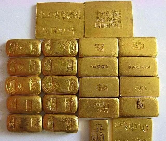 民国香港银行一两金条现值多少钱,民国时候的一根金条值多少钱