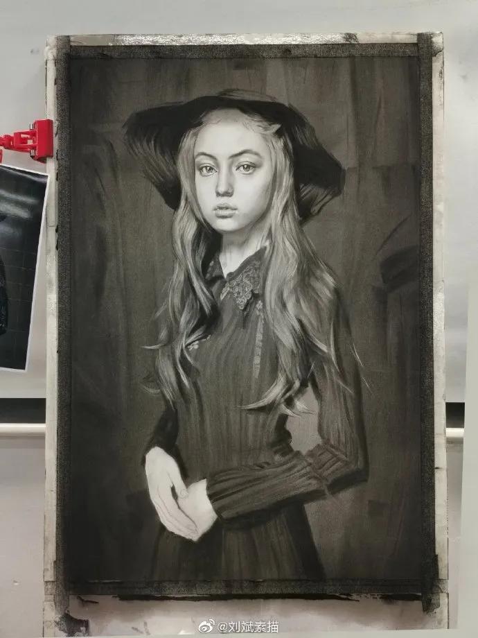 刘斌素描全过程,刘斌素描的技法