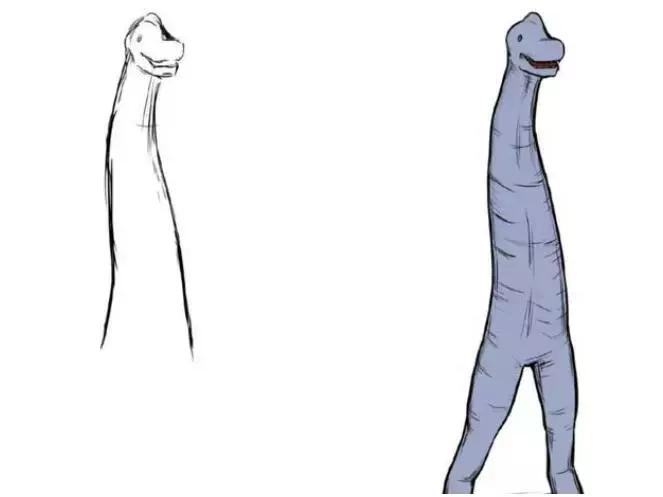 动物园里的大象变成了小企鹅?这位画家会魔法吧