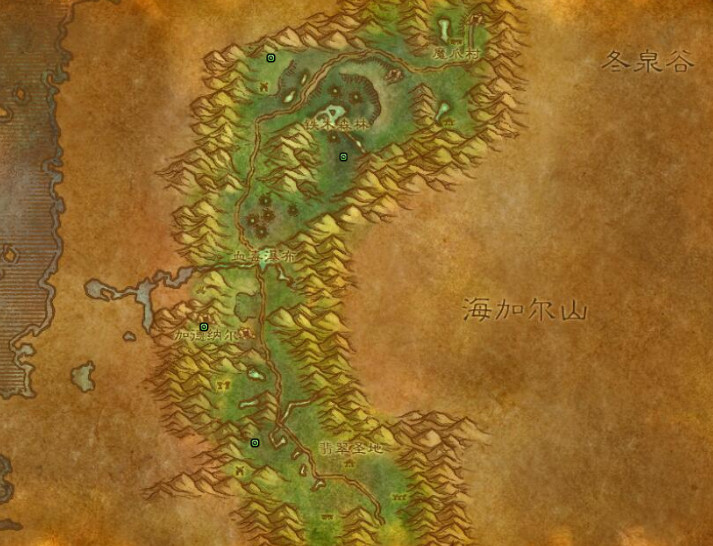 怀旧服费伍德森林萝卜怎么采,费伍德森林怀旧服地图