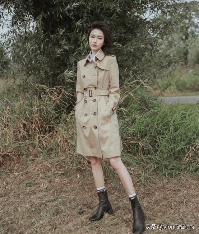 小个子穿搭150显高风衣秋,小个子中长款风衣如何穿搭好看