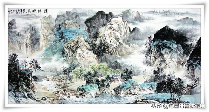 全星恒山水画,全星恒山水画作品