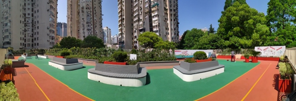 当城市变成了游乐场,金边银角健身乐园