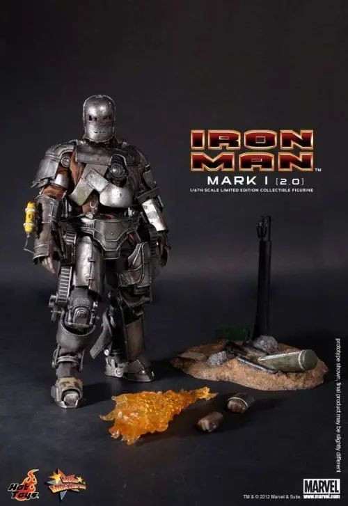 hottoysmk2钢铁侠,hottoys钢铁侠mk1有多重