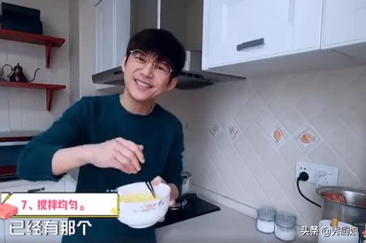 何炅同款蒸蛋糕图片,何炅同款蛋糕失败现场