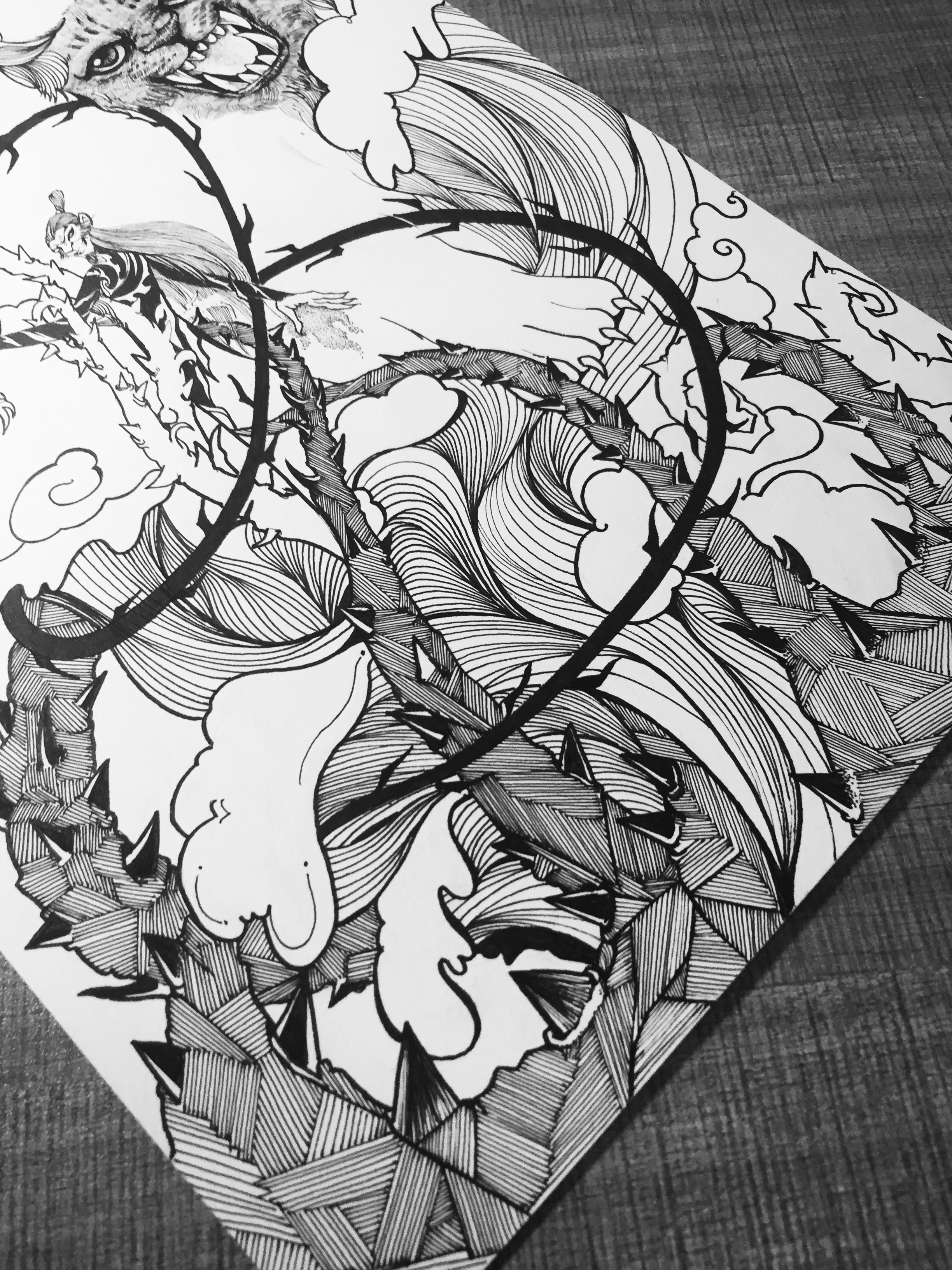 线描绘画教程入门零基础,线描画自学教程哪种好