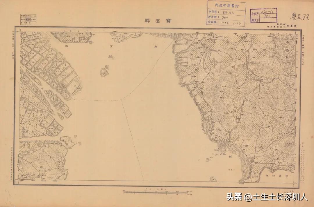 这些深圳老地图,见过一张就算你厉害