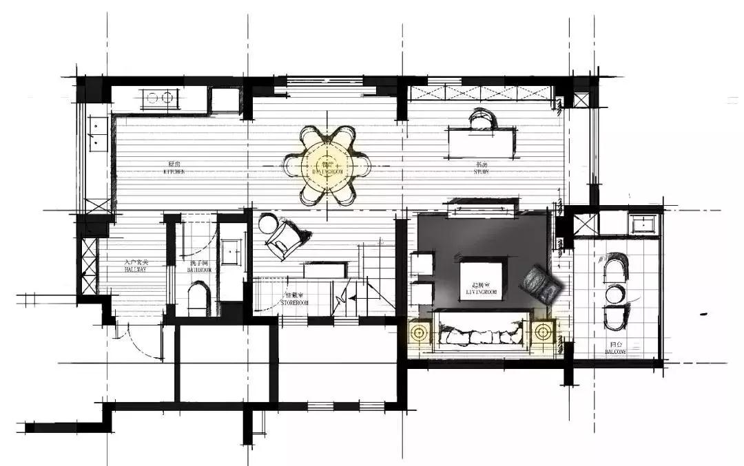 室内设计7种空间构成手法,玩转室内设计平面方案