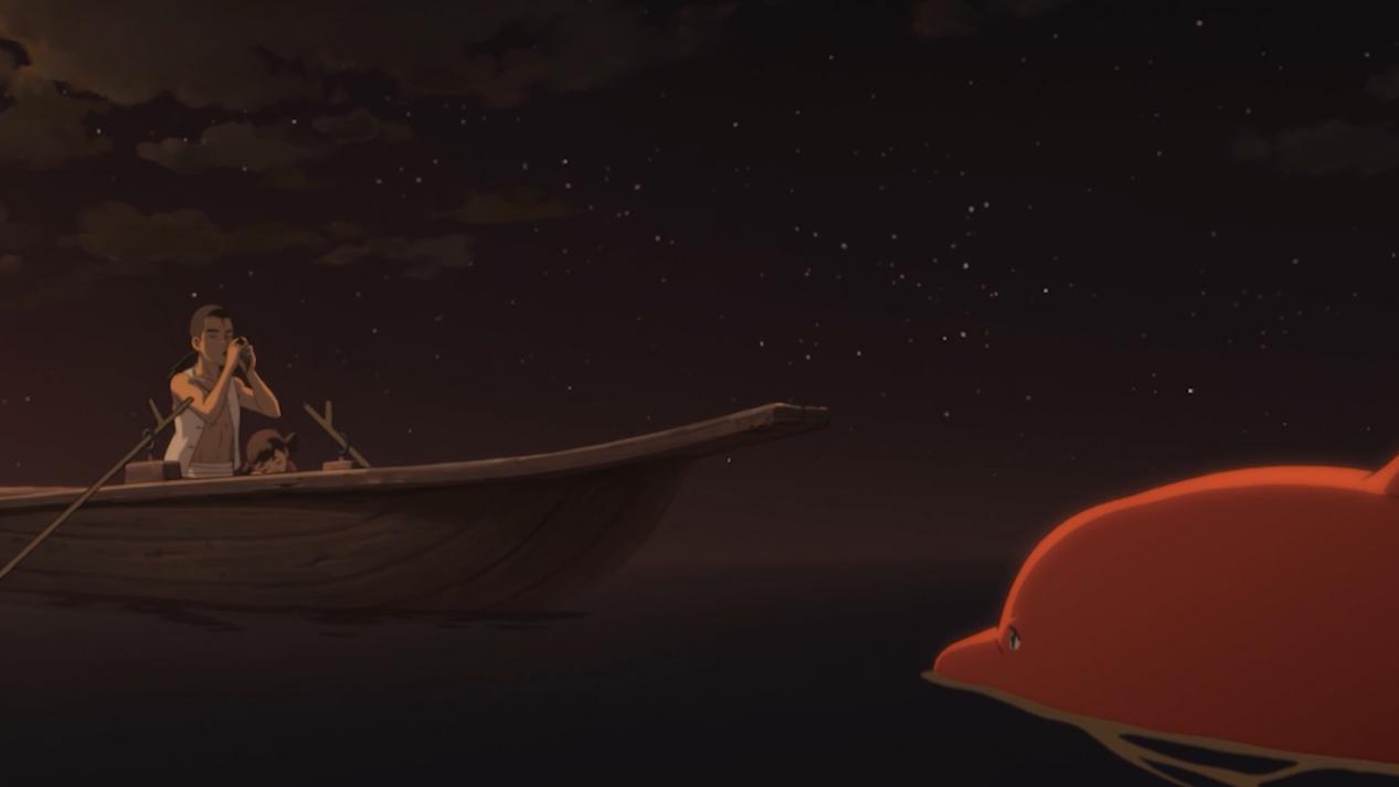 一部感人催泪的动漫电影大鱼海棠,大鱼海棠动漫治愈系片段