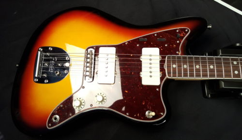 fender电吉他经典日落色,fender电吉他爵士乐