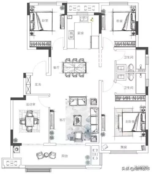 池州中梁印江南沙盘,池州中梁印江南样板区