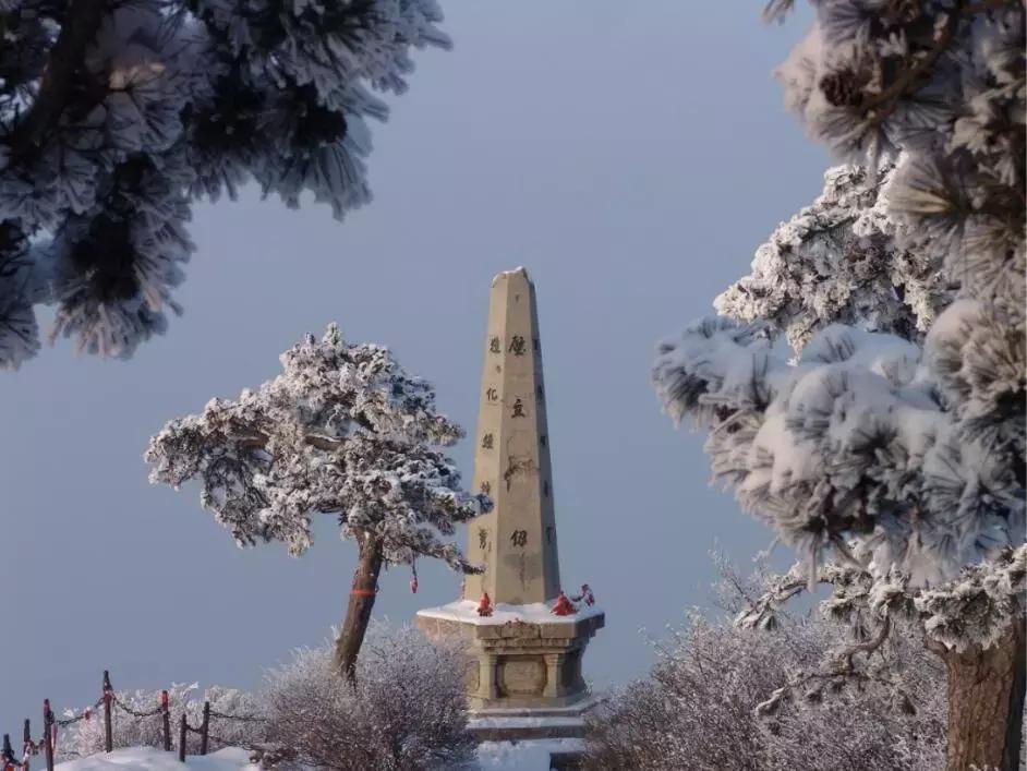 冬天的华山,华山的风景就是这么美