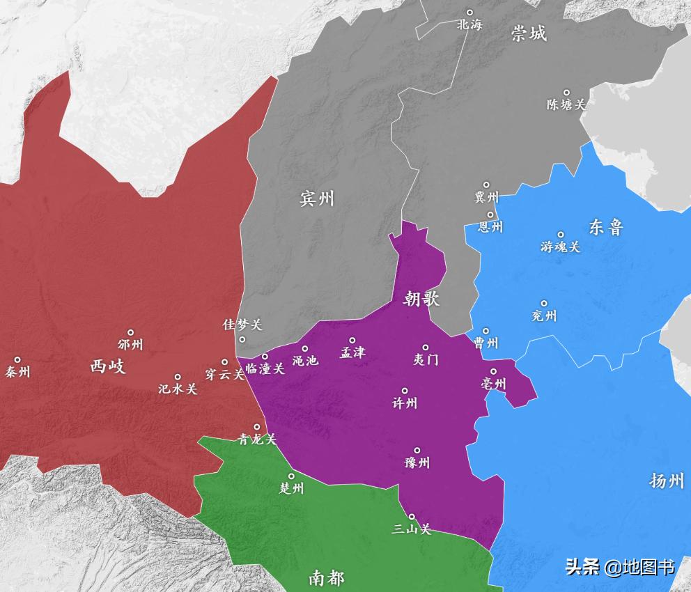 封神榜陈塘关在哪个位置,陈塘关位置在哪里