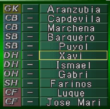 实况足球2000中国队球员名单,实况足球2010妖人