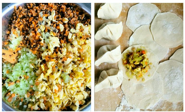 鲜嫩多汁的水饺馅怎么调最好吃,夏天最适合吃的素馅饺子馅推荐