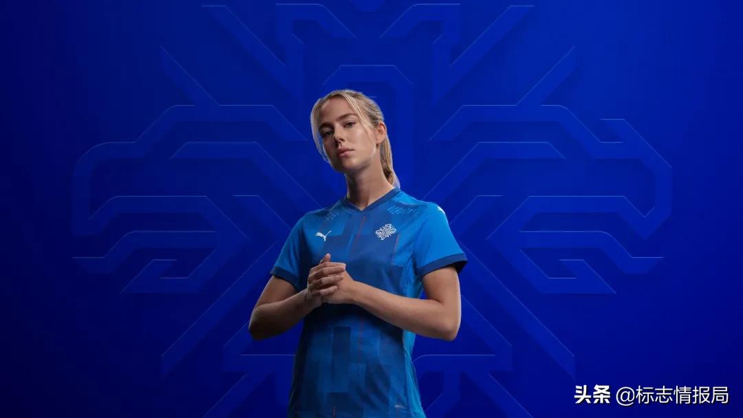 冰岛国足启用新LOGO,图形融合冰岛四大守护神