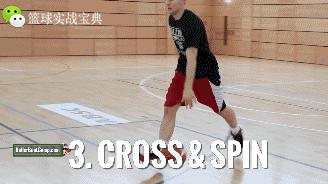 陀螺转身过人教学,小陀螺式转身过人