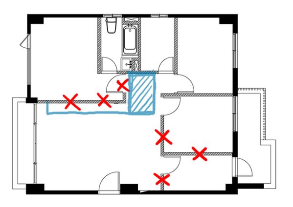 72平方的格局,76平格局