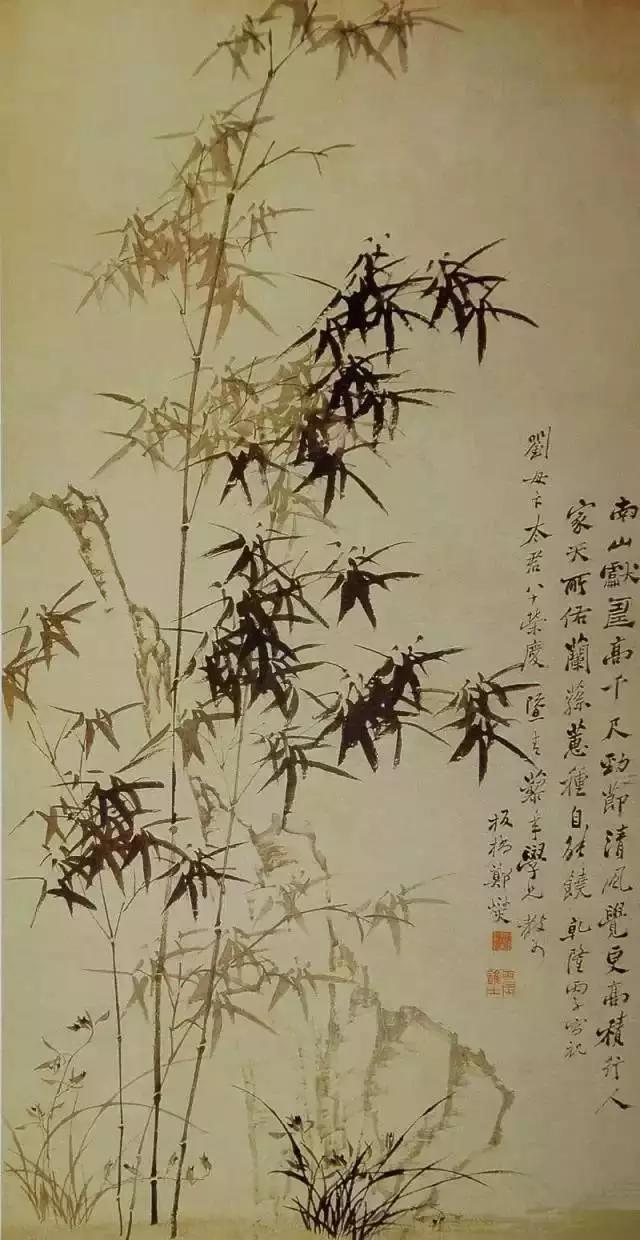 郑板桥画竹古今一绝,郑板桥竹画鉴赏
