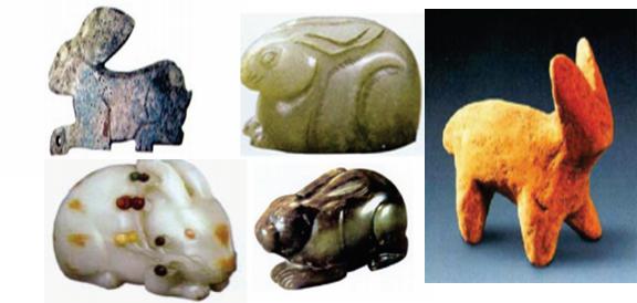 白兔：月亮上的蟾蜍和白兔，广寒仙子竟是兔仙的捣药帮手