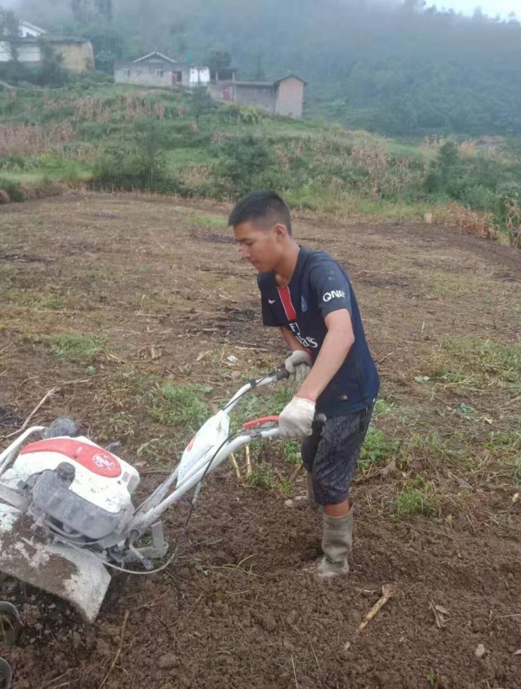 上不起足校自制玉米地球场一个彝族少年的足球梦