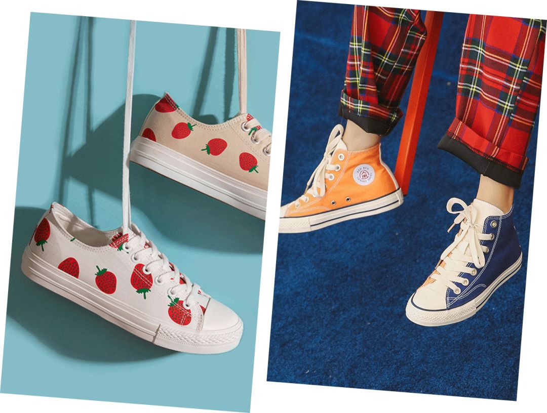 帆布鞋女推荐平价50元以下,平价好看小众品牌的高帮帆布鞋