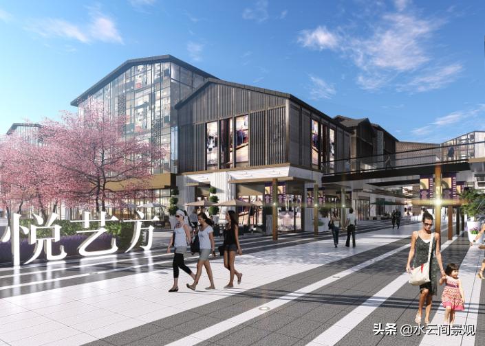武汉商业街区景观设计思路,武汉商业街景观设计
