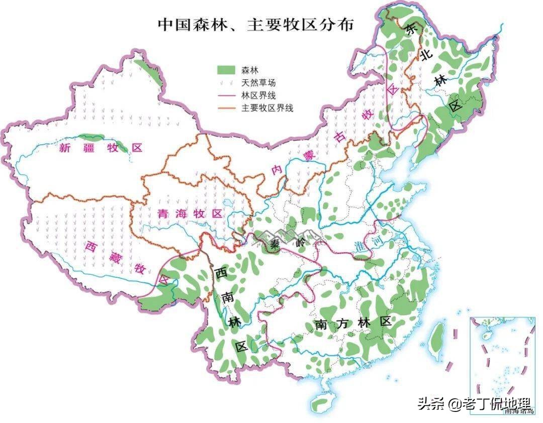 高中地理用什么地图,如何看懂高中地理地图
