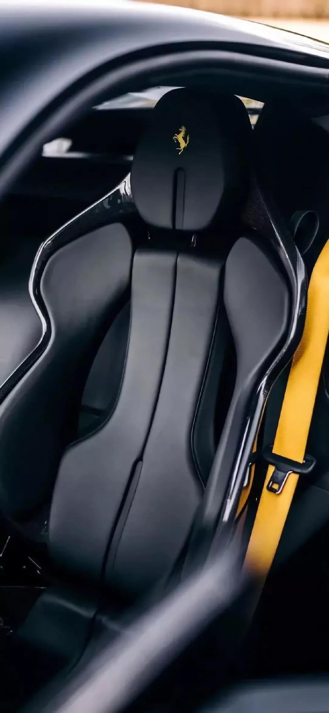 法拉利黑色壁纸,手机壁纸法拉利