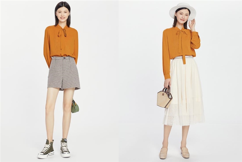 基础款长袖衬衫,初秋值得买的单品,奔四的女人穿上优雅显年轻