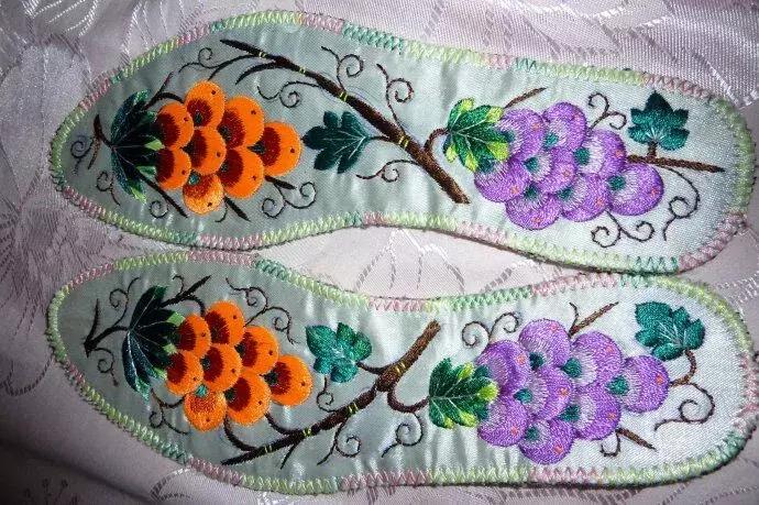 纯手工鞋垫又好学又简单又好看,简单的一针一线纯手工的鞋垫