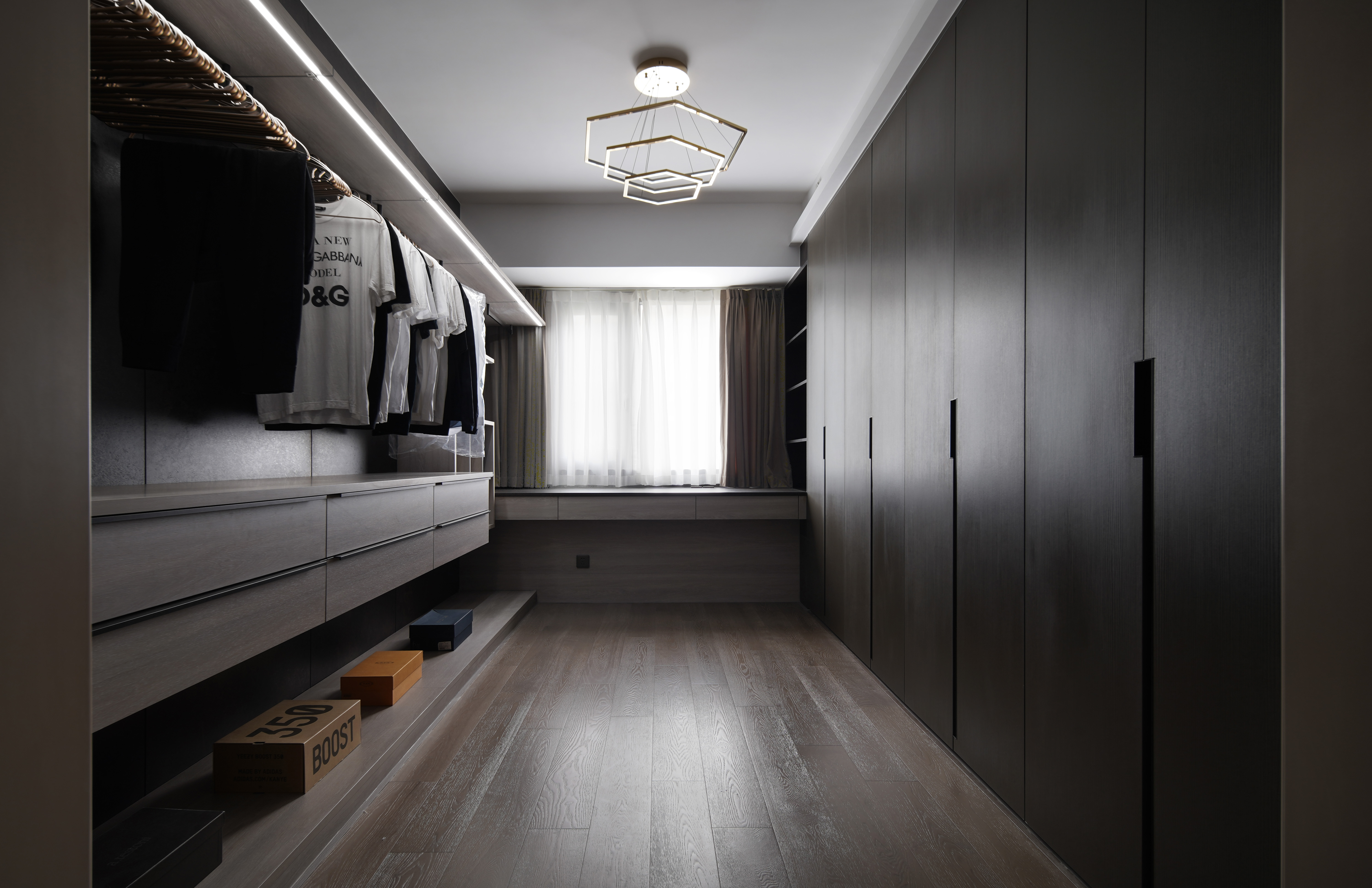 轻奢大平层风格,260平米轻奢美式大平层