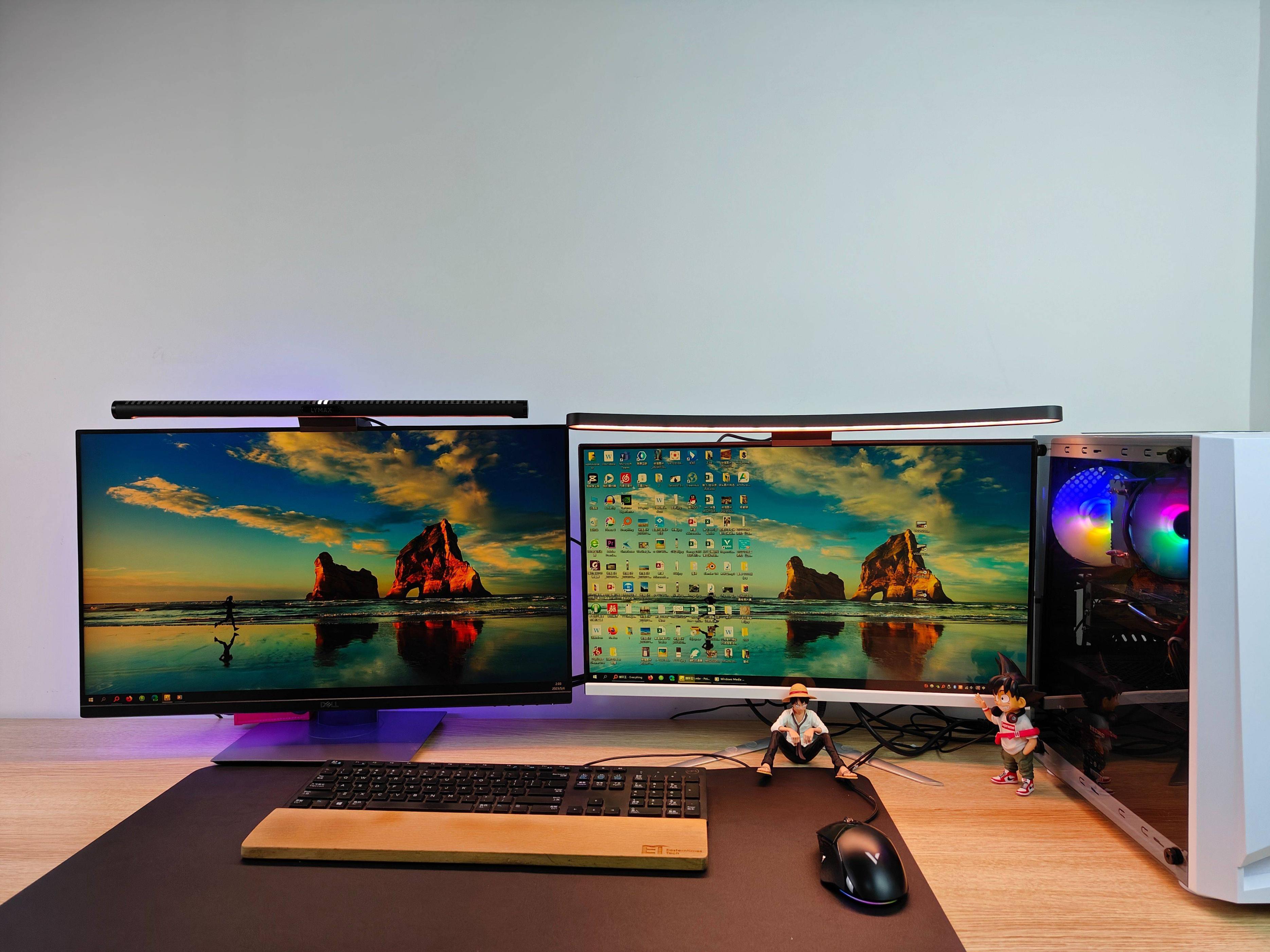 长时间熬夜使用电脑桌面补光，蓝光辐射问题，是时候重视起来了。