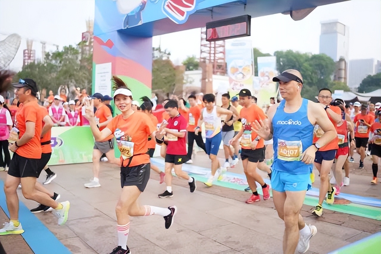 佛山千灯湖跑步高手,湾区马拉松