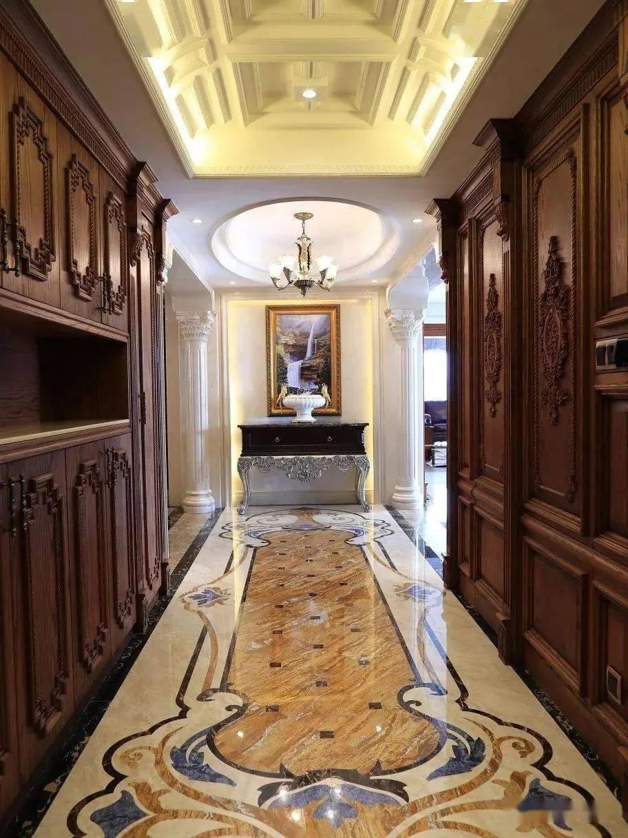 奢石大理石装修效果图,奢石顶级装修