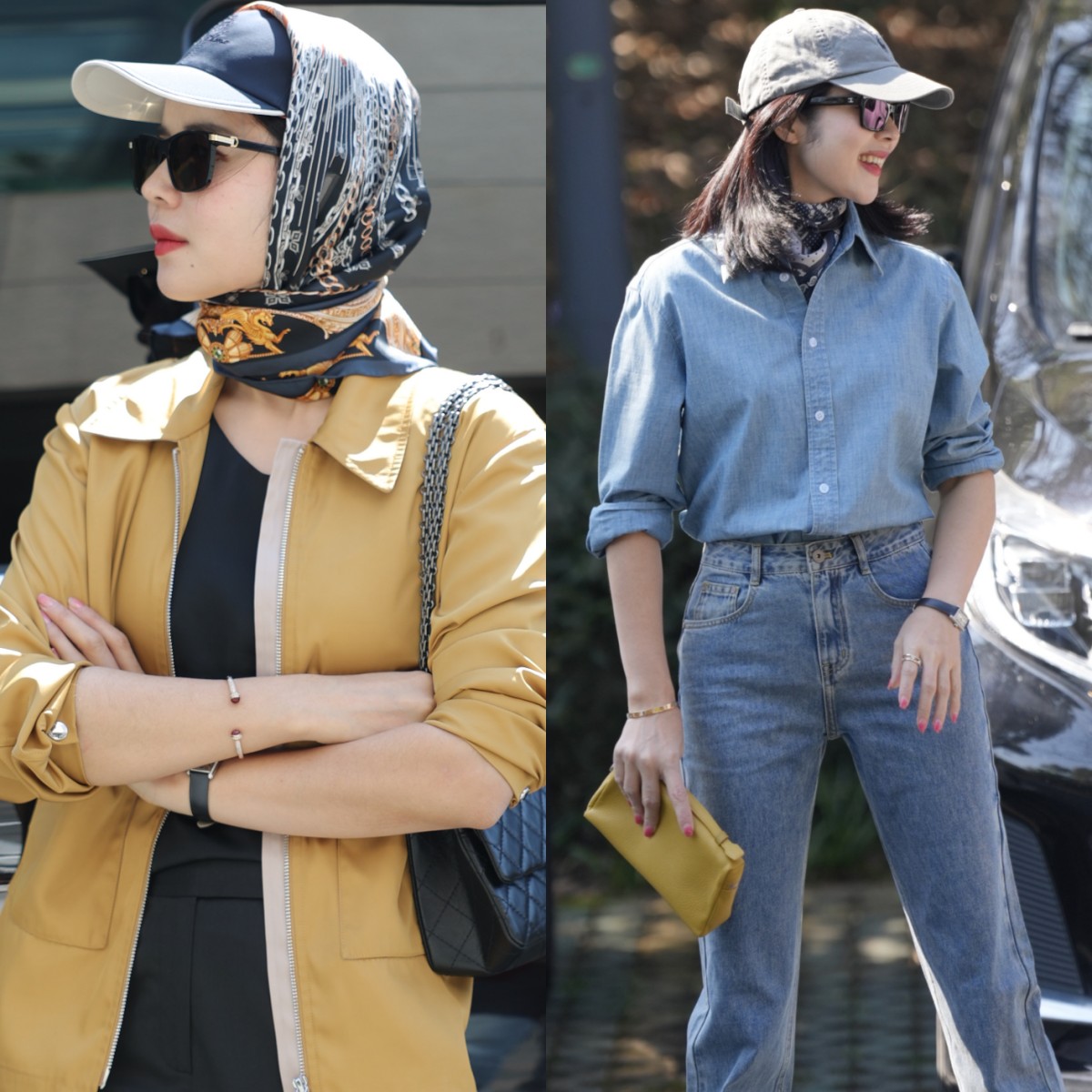 什么样的丝巾好看又百搭,夏天怎么可以少了饰品