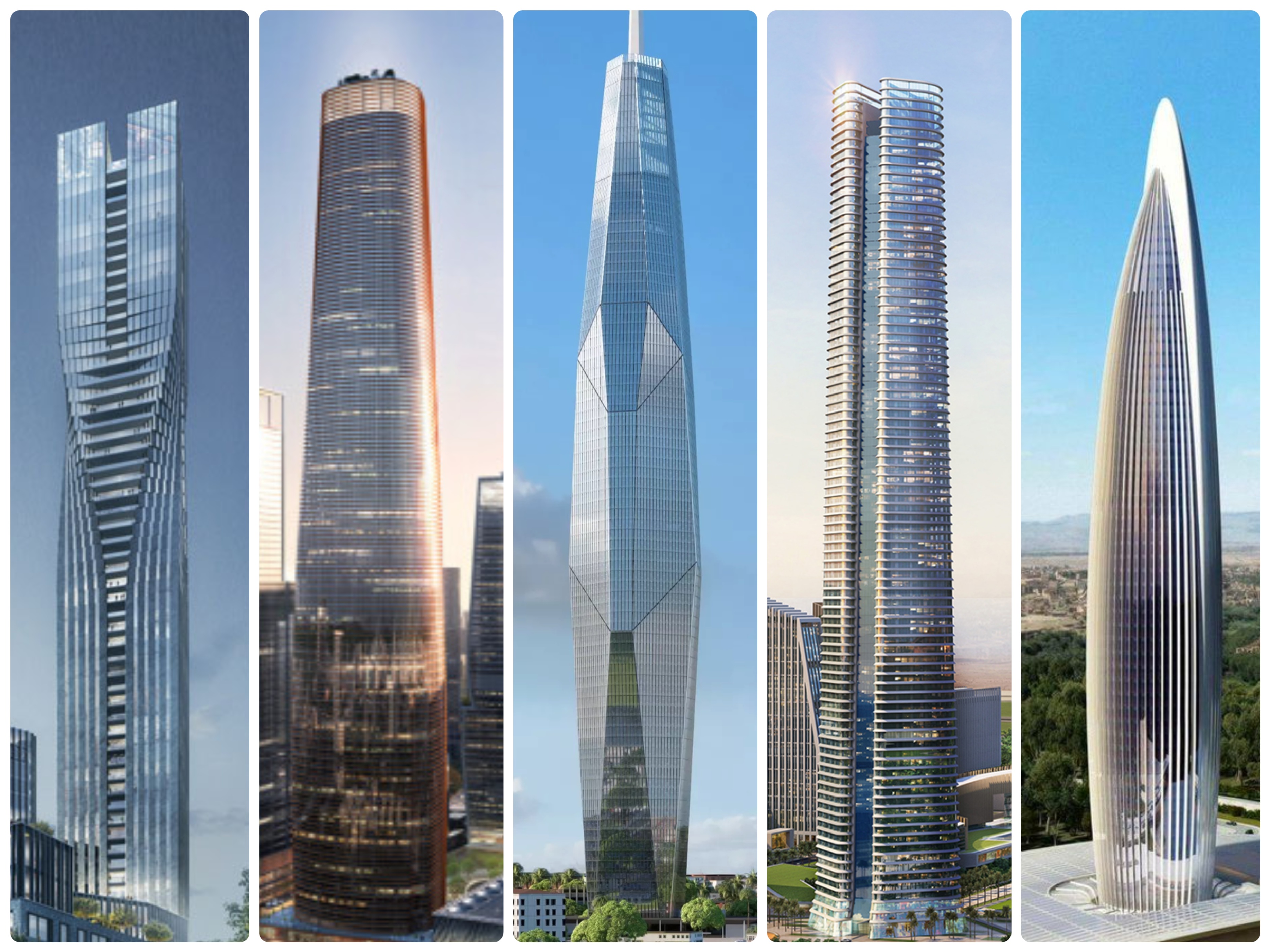 全球最高的十座高楼,世界上最高的楼中国第一高楼