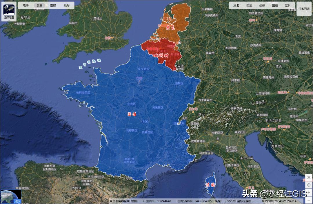 法德两国在欧洲所处地理位置,欧洲和亚洲的交界处在哪里