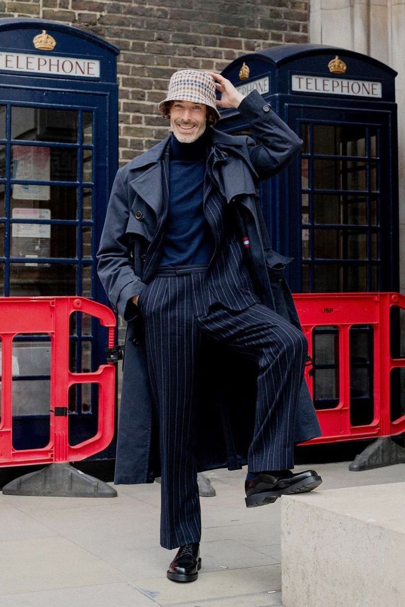 真正有品位的男人,真正有品位的人穿大衣