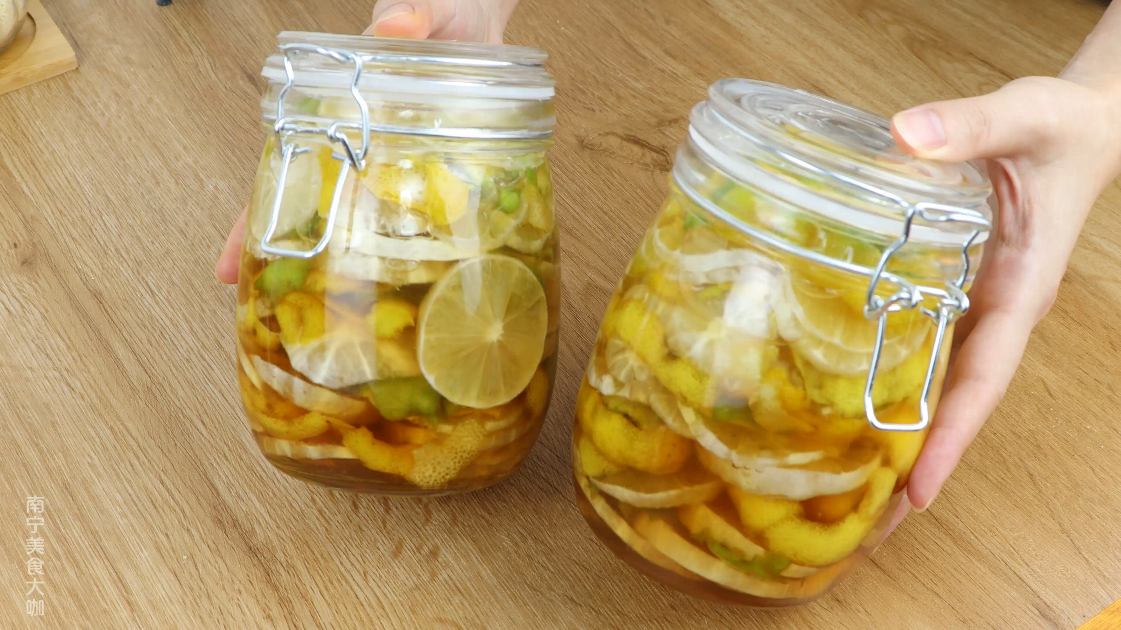 店里卖的柠檬茶做法窍门,柠檬固体蜂蜜茶的做法