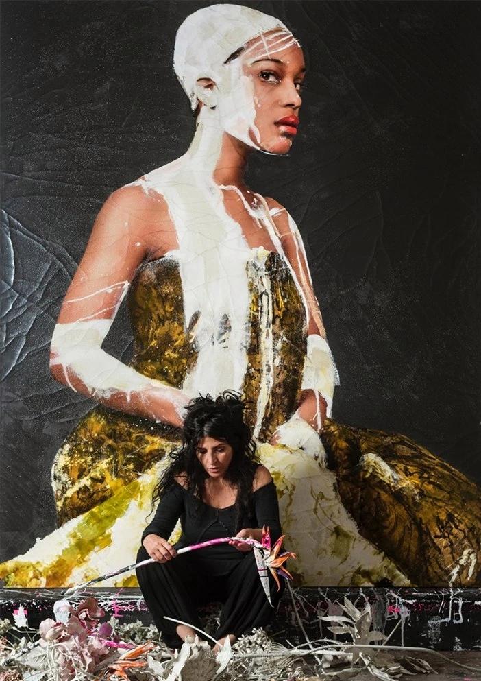 女人体艺术就是受欢迎，她画的油画，简直是一个人间地狱！