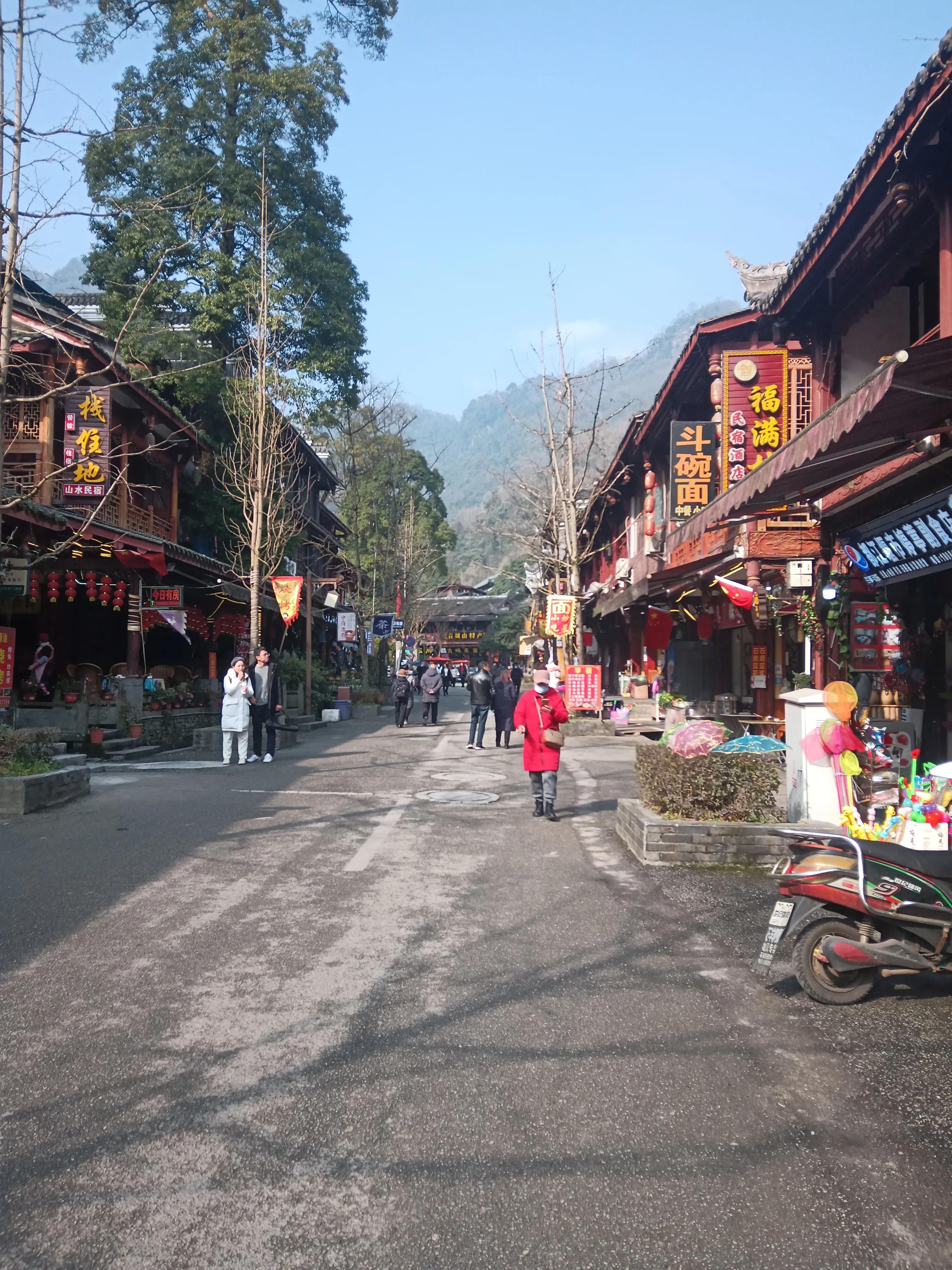 泰安古镇到青城后山,青城后山景区导览图
